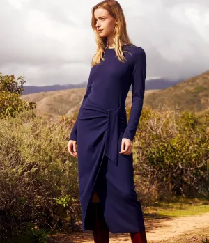 Yessenia Faux Wrap Midi Dress